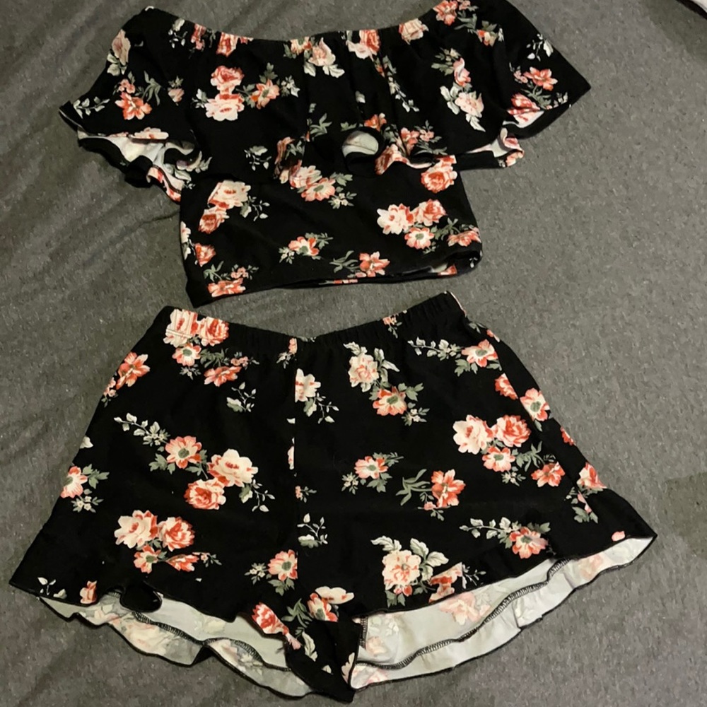 Floral Two-Piece Set
